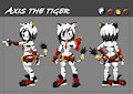 Axis the Tiger - Character Sheet - by RawAxis