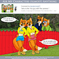 Ask My Characters - Who is the fox guy with the camera? by Micke