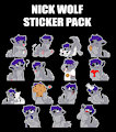 Nick wolf sticker pack