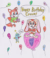 Happy Birthday Cream!