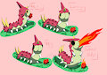 Wurmple Can Use Flamethrower!? by Dubrother