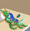 Dragon Cuddles SFW Version