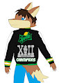 Jason Rockman in this Super Bottle XII Champions Jacket