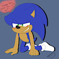Funny Sonic (Doodle)