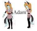 This is my new character Adam by Xanosnakehuskymix