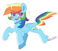 Rainbow Dash [Timelapse Available!] by pixelyte