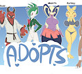 *ADOPTABLES*_Fighters