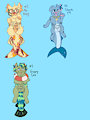 Adoptables!! by CloverFerret