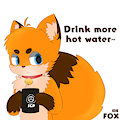 Drink more hot water~/多喝热水~