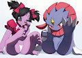 Muffet and Weavile