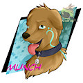Munch, the cute and bold
