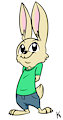 Cute Little Bunny by Kanahu