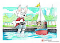 RC boat by pandapaco