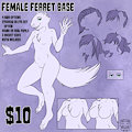 P2U Female Ferret Base