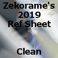 Zekorame 2019 Reference Sheet (Clean) by Dragon122