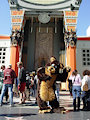 April 2003 fursuiting on Hollywood Blvd.