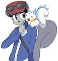Johnny Dressed as Calem (Pokémon XY) by JustBored3