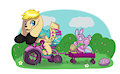 easter bunny in training by toddlergirl