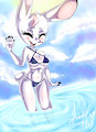 YCH finished Daisy Bikini by Miaujus02
