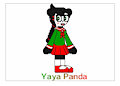 Yaya Panda's alternate outfit