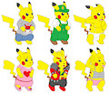Pikachu's clothes