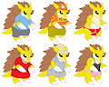 Sandslash's clothes