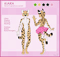 Reference Sheet for Kiara by Wen by Kiarakitten