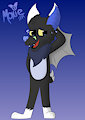 Zak the Bat by MoxiePawler
