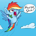 When I hear someone say Rainbow Dash isn't best pony by abzde