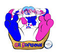 [COMM, BADGE, PAWS (CLEAN/CHEESY)] Gil Softpaws