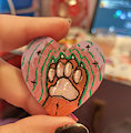 Heart Paw Painting - Zin