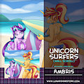Unicorn Surfers by Ambris
