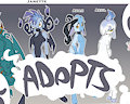 *ADOPTABLES*_Ghosts 1/4