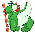 [SMELLY, SMELLY, PAWS, PAWFETISH,RAFFLE BADGE] Nathan the Yoshi.