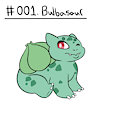 Pokedex : 001. Bulbasaur