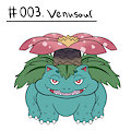 Pokedex : 003. Venusaur