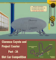 Clarence Coyote and Project Courier - Part 24 - Slot Car Competition