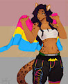 Personal: Pansexual Pride ft My fusrona by Vexstacy