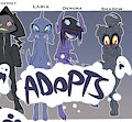 *ADOPTABLES*_Ghosts 3/4 by Fuf
