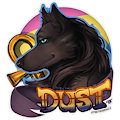 Dust Badge || Art Trade by TheTwinHalls