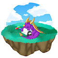 Snoozing Spyro