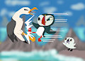 Karate Puffin (by Linkina)