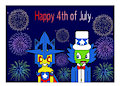 Happy 4th of July from Dr. Krankcase and Luminous