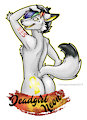 Deadgirl Neon Badge