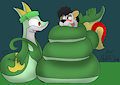 Coiled by Lucky the Serperior
