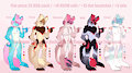 Flat priced adopts from $25
