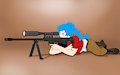 Sophia the Sniper - a birthday gift by SaltedCinnamon