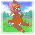 Flower Bunny Amy -By Yookey-
