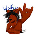 Wolfie badge sketch