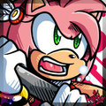 Quick Portraits -- Angry Amy/Suave Espio/Happy Tails by Amuzoreh